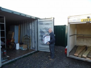 shipping container storage